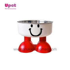 Bát mặt cười + bát inox (9717)14*14*10.5cm