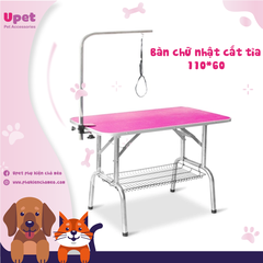 Bàn chữ nhật cắt tỉa 110*60