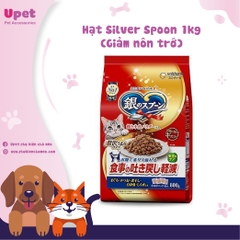 Thức ăn hạt cho mèo Silver Spoon 1kg (Chống nôn)