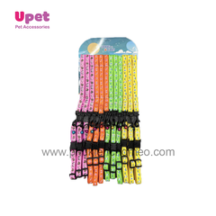 Doog & Caat Dây dắt vòng cổ in hoa 1.5cm & 1.0cm