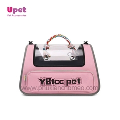 Túi vải nhựa trong có túi trước - BL007