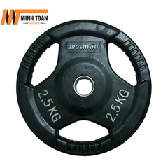 Tạ bánh brosman cao su