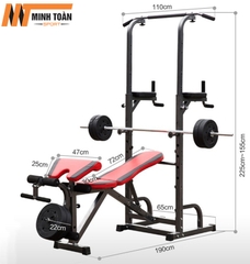 Giàn Tập Tạ Đa Năng 2016