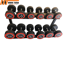 Tạ thép bọc cao su Kingbow