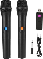 Micro đa năng cầm tay (nói cùng lúc 2 Micro) dùng cho thuyết trình, karaoke, học qua zoom..