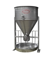 Máng lợn inox 2 bao 50 kg Giải pháp tiết kiệm thời gian và công sức cho chăn nuôi lợn