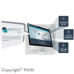 Phần mềm quản lý cấp phát qua USB PIUSI Self Service Management 2018 USB