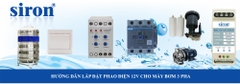 Chống cạn cho hố ga nước thải bằng máy bơm nước 3 pha tự động hút nước
