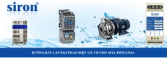 Công tắc chống giật phao điện 12V máy bơm nước chống cạn bể nước ngầm