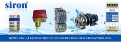 Cách đấu 2 công tắc phao cho 1 máy bơm nước dùng relay chuyển nguồn