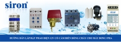 Chống mất pha máy bơm 3 pha có phao điện điều khiển tự động bật tắt