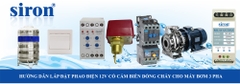 Cách lắp phao điện cho máy bơm nước 3 pha tự ngắt khi nước không lên