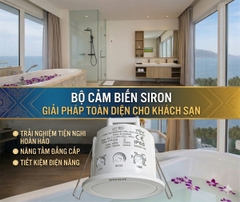 Lắp đặt công tắc cảm biến WC cho khách sạn chuyên nghiệp