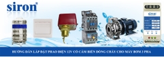 Relay phao cho ứng dụng tự động điều khiển bơm nước trong gia đình