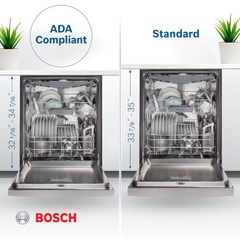 Tổng hợp chi tiết kích thước của các loại máy rửa bát Bosch tại Việt Nam