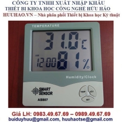 NHIỆT ẨM KẾ ĐIỆN TỬ SMART SENSOR AS807