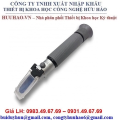 Khúc xạ kế đo độ cồn và độ ngọt Brix trong rượu nho