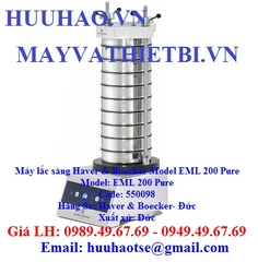 Máy lắc sàng Haver & Boecker Model EML 200 Pure