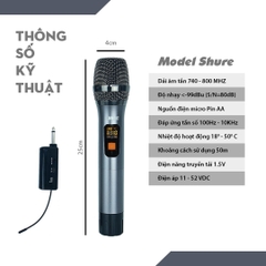 Micro Không Dây SHURE UB-20