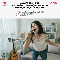 Loa Xách Tay MALATA 9001 Pro Âm Thanh Mượt, Chất Lượng Cao