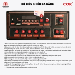 Loa Kéo Xách Tay MALATA M+9003 Chính Hãng (Tặng Kèm 2 Micro Hát Karaoke Di Động)