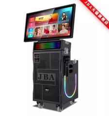 Loa kéo JBA-Sk8636 với màn hình lớn dùng cho ngoài trời khiêu vũ karaoke hòa nhạc kèm micro bass công suất lớn loa âm lượng lớn