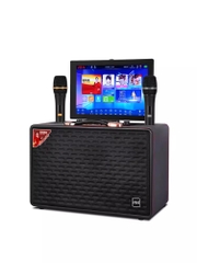 Loa kéo JBA H23Plus của Mỹ với màn hình hiển thị dùng cho ngoài trời hoặc tại nhà karaoke loa siêu trầm cực mạnh