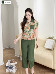 Bộ set đũi tơ cổ bẻ