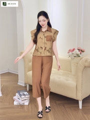 Bộ set đũi tơ cổ bẻ