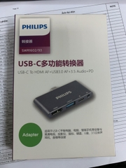 CỔNG CHUYỂN PHILIPS TYPE-C 4 IN 1 IPAD PRO SERIES