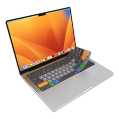 Phủ phím JCPAL Verskin Learn Macbook