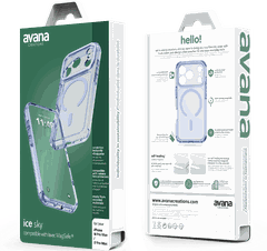 Ốp Lưng AVANA Ice W MagSafe iPhone 18 - 18 Promax - Sky Blue