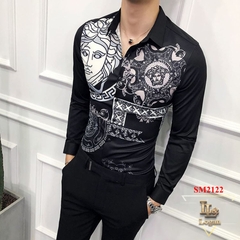 Áo sơ mi họa tiết versace SM2122