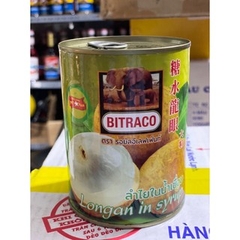Nhãn ngâm BITRACO - Lon 565gr