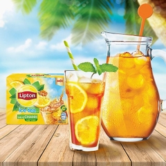Trà LIPTON Hòa Tan Vị CHANH - Hộp 192gr (16 gói x 12gr)