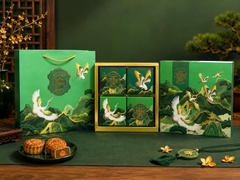 Hộp trung thu 4B (150-250gr) KIM HẠC 2026 - Lốc 10 bộ (DP26411)