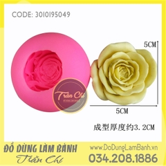 Khuôn silicone hoa Mao Lương cánh mỏng xòe (F0526)
