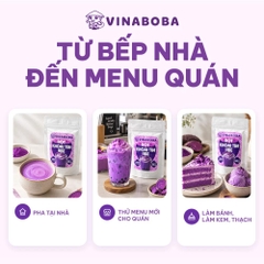 Bột Khoai Tím UBE VINABOBA - Gói 80gr