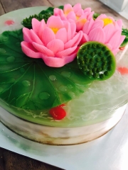 Khuôn silicone hoa SEN BÚP (F0027)