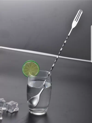K226 - Muỗng khuấy inox 2 đầu Barspoon - Size 26cm