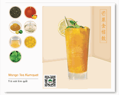 Siro Kim Quất (Có Tép) WONDERFUL - Chai 1.3kg