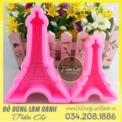 Set 2 khuôn silicone Tháp Eiffel lớn, nhỏ