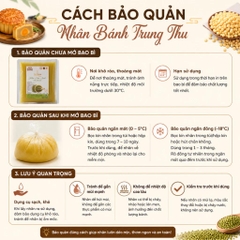 PTFOOD - Nhân Trung Thu ĐẬU XANH - Gói 1kg