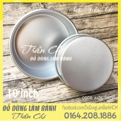 Khuôn tròn đúc đế liền - 10 inch