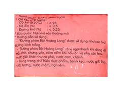 Đường Phèn BỘT Hoàng Long - Gói 500gr