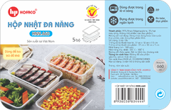Hộp Nhật Đa Năng 660ml Hofaco - Lốc 5c (HNT.660)