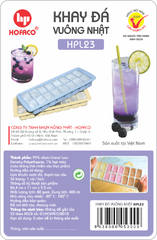 Khay Đá Nhựa Vuông Nhật 16 viên Hofaco (HPL23)