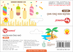 Khuôn Kem ỐNG NHỎ 4c Hofaco (HPL73)