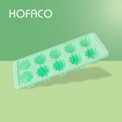Khay Đá Nhựa Bông Cúc 10c Hofaco (HPL21)