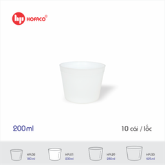 Chung Đá Nhựa TRÒN Lớn Hofaco - Lốc 10c (HPL01)